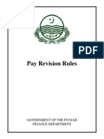 Rules of Revising of Pay