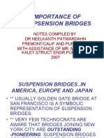 Suspension Bridges Notes 2007