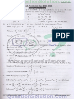 Buet Admission Test Question and Solution 2010 2011