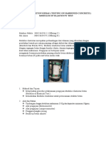 Pengujian Beton Keras (Testing On Hardened Concrete) Modulus of Elasticity Test