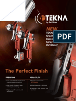 The Perfect Finish: Tekna Copper Gravity Feed Basecoat/Clearcoat Spray Gun, by Devilbiss