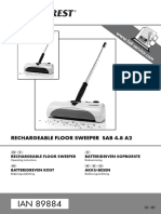 Rechargeable Floor Sweeper Sab 4.8 A2