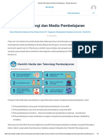 Memilih Teknologi Dan Media Pembelajaran - Belajar Bersama