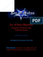 40 Dias de Meditação de Poder Alegria de Satan