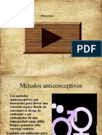 Métodos Anticonceptivos