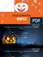 Halloween Trivia Quiz