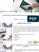 Magnesium Chloride Market Research Report 2021