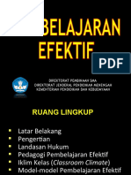 Penerapan Pembelajaran Efektif