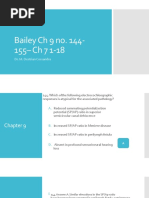 Bailey CH 9 144-155. CH 7 1-18 2