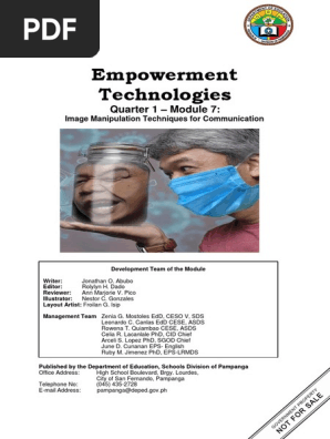 EmpTech - Q1_Mod7_Image Manipulation Techniques for Communication