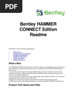 Bentley HAMMER CONNECT Edition Readme: What's New