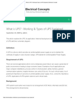 What is UPS_ -Working & Types of UPS Explained _ Electrical Concepts