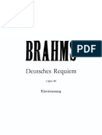 Requiem Allemand Brahms