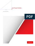 Integration With Oracle Project Portfolio Management Cloud: O Racle White Paper