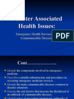 Disaster Associated Health Issues