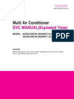 Multi Air Conditioner: SVC MANUAL (Exploded View)