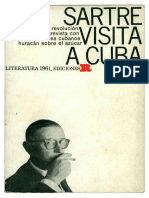 Sartre Visita A Cuba