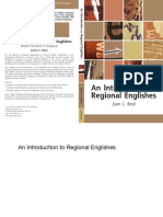 An Introduction To Regional Englishes Dialect Variation in England by Joan C Beal