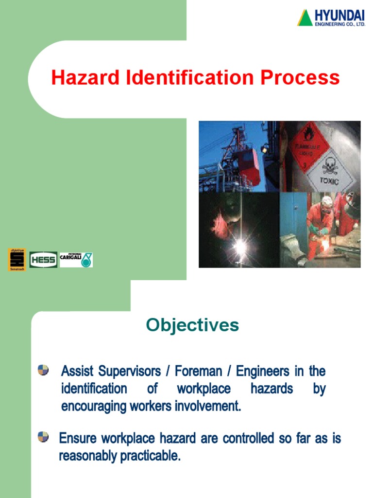Hazard Identification Process: A Guide for Supervisors to Identify ...