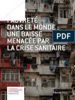 Fondapol Etude Pauvrete Dans Le Monde Une Baisse Menacee Par La Crise Sanitaire Julien Damon 02 2021