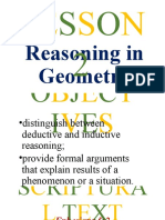 3 Reasoning in Geometry