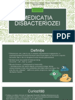 Medicatia Disbacteriozei - Tagadiuc Iulia