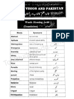 Unit 6 Quaid's Vision and Pakistan