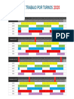 Calendario de Trabajo Por Turnos1