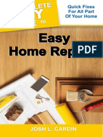 The Complete Diy Guide To Easy Home Repairs Quick Fixes For All Part of Your Home