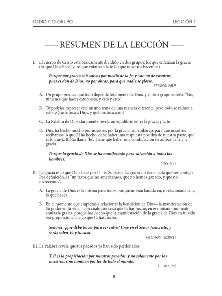 Vivir en El Equilibrio de La Gracia y La Fe | PDF | Gracia en el ...