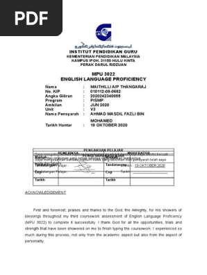 Graphic Mpu Pdf Behavior Modification Human Nature