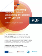 EaP - Call For Scholarship 2021 - 22 - English