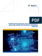 Identification and Analysis of Malware Onselected Suspected Copyright- Infringingwebsites