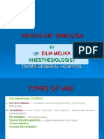 Venous Air Embolism