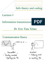 COE 343 - Info Theory and Coding Lecture-3 Information Transmission Rate Dr. Eric Tutu Tchao