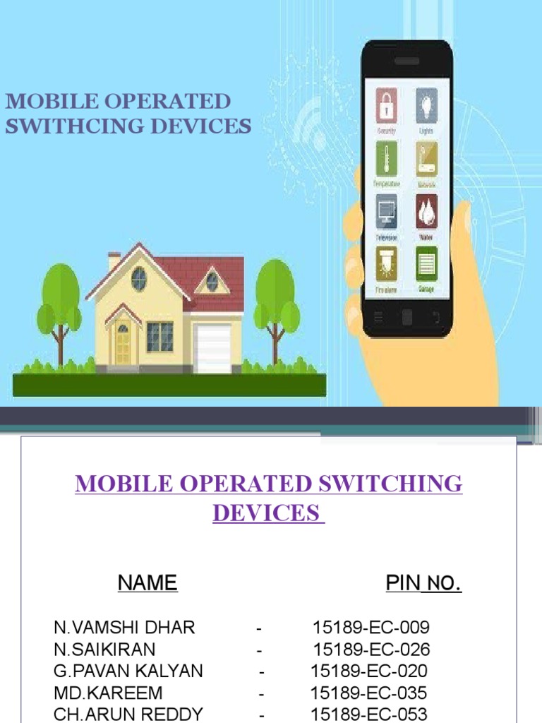 Mobile Operated Switching | PDF | Power Supply | Rectifier