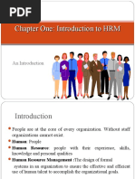 1 HRM Proctor Presentation Chapter 1 and 2