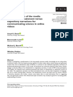 Transformation of The Media Landscape: Infotainment Versus Expository Narrations For Communicating Science in Online Videos