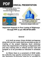 Download 4 Laning as Per IRC SP 84 2009 by Vizag Roads SN49582102 doc pdf