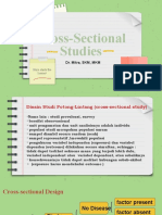 Cross-Sectional Studies: Dr. Mitra, SKM, MKM