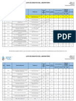 FG710.04 Lista de Ensayos Del Laboratorio