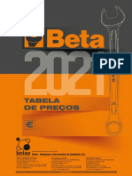 Beta21 Catalogotabela