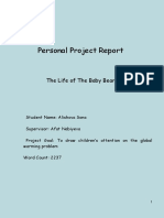 Personal Project Report