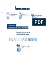 Opciones de Desinfección