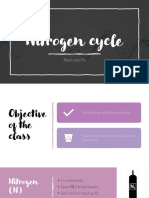 Nitrogen Cycle: Natural Science 9th