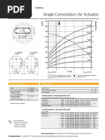 FS 530-11 CI Single Convolution Air Actuator: Purchase Order Data Technical Data