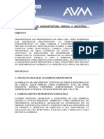 Programa MBA EM GESTAO DE INFRAESTRUTURA PREDIAL E INDUSTRIAL