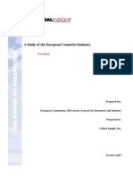 A Study of The European Cosmetics Industry: Final Report