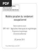 Comparaison des modèles MCREO et MCPO | PDF | Psychologie | Sciences ...