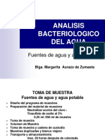 ANALISIS BACTERIOLOGICO